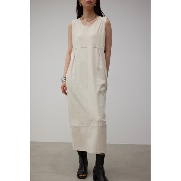 AZUL BY MOUSSY STITCH DESIGN COCOON CUT OP/ステッチデザイン  