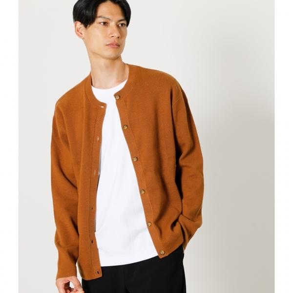 Milano Rib C N Cardigan ミラノリブクルーネックカーディガン メンズ トップス カーディガン 長袖 Markdown 251dam70 263g Azul By Moussy 通販 Yahoo ショッピング