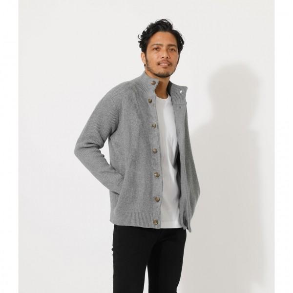 5月16日 月 11 59まで期間限定価格 Stand Collar Knit Cardigan スタンドカラーニットカーディガン メンズ トップス カーディガン 長袖 Markdown 251dsf70 016c Azul By Moussy 通販 Yahoo ショッピング