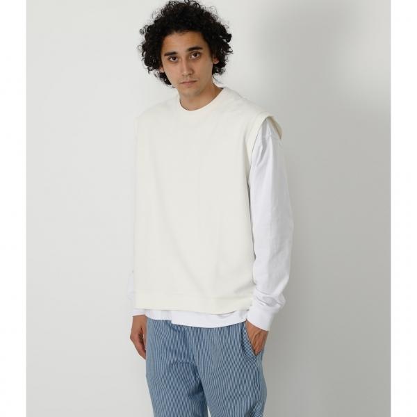 Punch Vest Set Long Tee パンチベストセットロングtシャツ メンズ トップス カットソー 長袖 Markdown 251esy80 294c Azul By Moussy 通販 Yahoo ショッピング