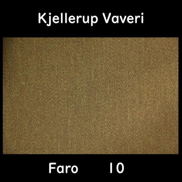 DIY 椅子張り用生地 布地 Faro（ファーウ） 10 （明茶 プレーン デンマーク Kjellerup Vaveri社製）100cm以上10cm単位での販売
