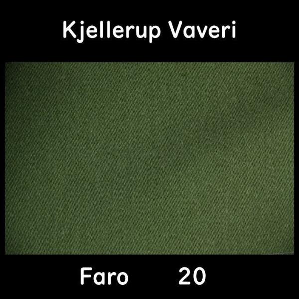 DIY 椅子張り用生地 布地 Faro（ファーウ） 20 （緑 プレーン デンマーク Kjellerup Vaveri社製）100cm以上10cm単位での販売