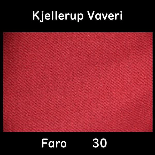 DIY 椅子張り用生地 布地 Faro（ファーウ） 30 （赤 プレーン デンマーク Kjellerup Vaveri社製）100cm以上10cm単位での販売