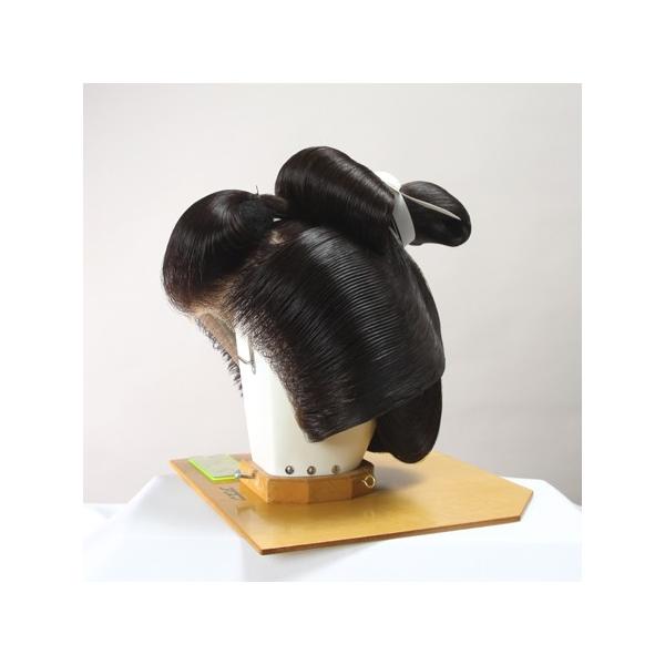 つぶし島田 日本髪かつら(中古品) 【受注生産品演劇 芸者 舞台 つぶし島田 日本髪かつら(中古品) 【受注生産品演劇 芸者 舞台