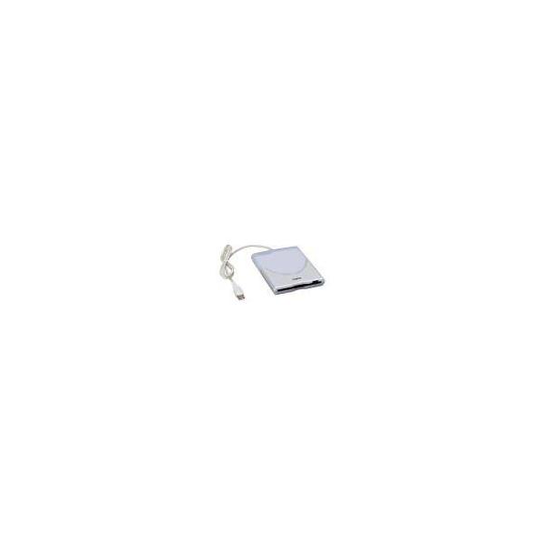 【中古良品】ロジテック製USB フロッピードライブ 各社 FD-05PUB互換 3モード対応WindowsとMacintoshの両OS適合