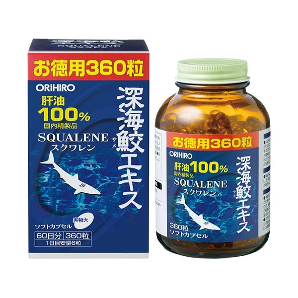 他サイト： オリヒロ 深海鮫エキスカプセル徳用 360粒の商品画像