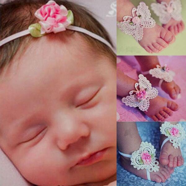 ■商品名　：赤ちゃんフードバンド■商品内容：足アクセサリ２点セットとヘアバンド１点　　　　☆☆☆オススメポイント☆☆☆☆手作りの可愛さと心地よさを考えた、おしゃれな足アクセアです。☆素敵な赤ちゃん足アートが出来上がることは間違いなし■年齢対...