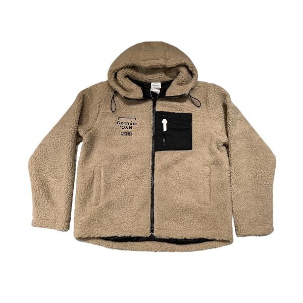 GOTHAMゴッサム エヌワイシー ボア フリース パーカ ブルゾンGN875L GOTHAM.NYC GN875 ゴッサムニューヨーク エヌワイシー ボア