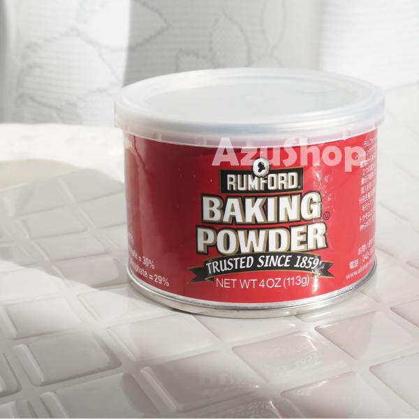 ラムフォードのベーキングパウダーは鉱物から採られた2つの成分と、遺伝子組み換えされていないトウモロコシから作られています。焼ミョウバン不使用。ダブルアクティング。遮断剤のコーンスターチは非遺伝子組み替え品です。ミョウバン（アルミを含む添加物...