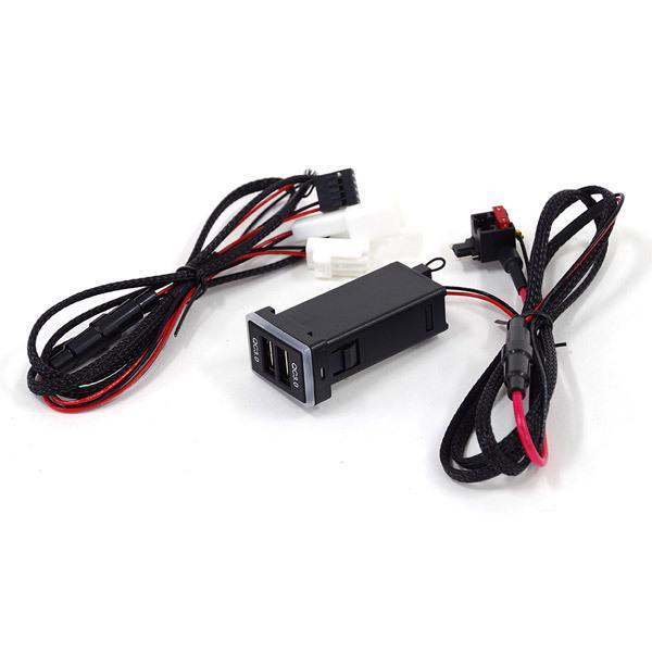 AZ) トヨタ C-HR ZYX10/NGX50 増設 急速充電 USBポート QC3.0 2