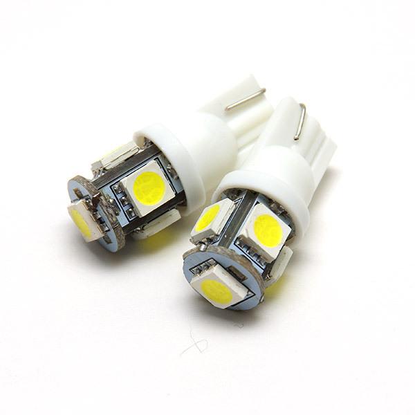 プリウス 前期 H21 5 H23 11 Zvw30 Led T10 5smd 3chip ホワイト 白 2本セットポジション ナンバー灯 ネコポス送料無料 Azzurri Shopping 通販 Paypayモール