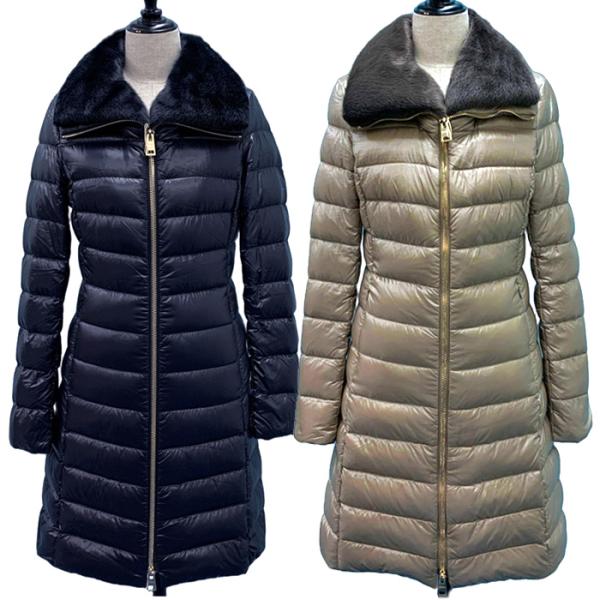HERNO（ヘルノ） ダウンジャケット アウター Elisa ファー付き ダウン