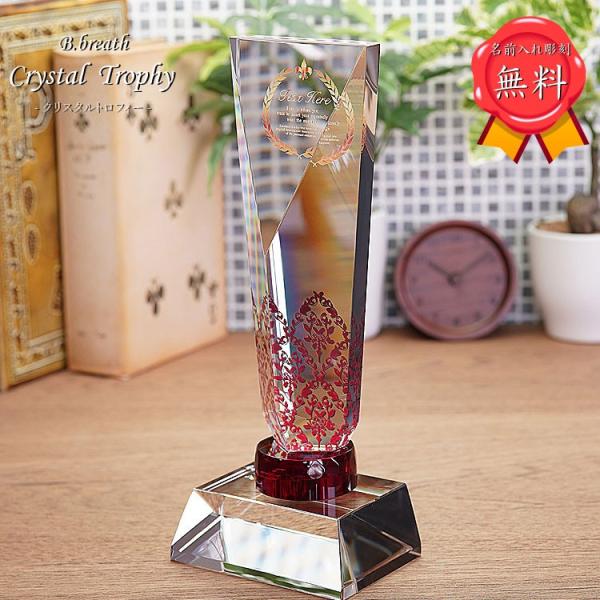 優勝・優秀賞・敢闘賞などのトロフィー。オリジナル名入れUVフルカラープリント加工で、大会の記念を華やかにするクリスタル記念トロフィーです。○o。クリスタルトロフィーサイズ。o○小：幅10cm×高さ20cm×奥行7cm中：幅10cm×高さ22...