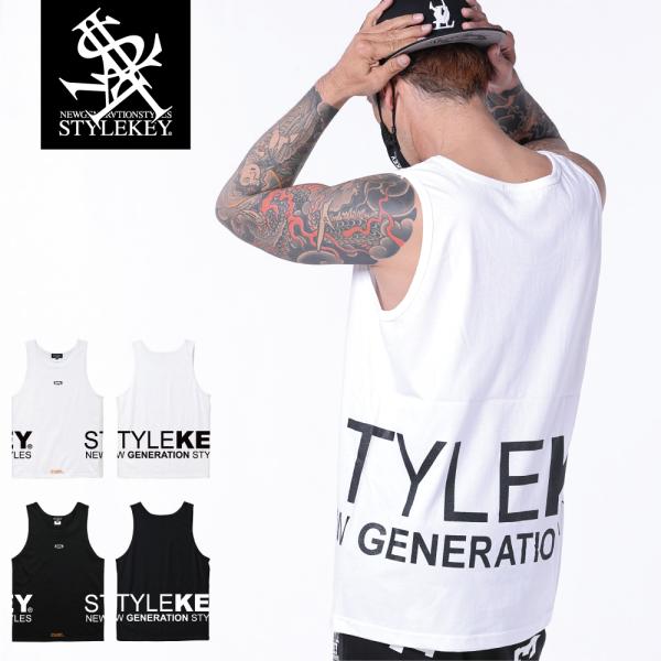【ゆきゆき様用】classy tank-top　白 StyleKey（スタイルキー） タンクトップ B-LOGO TANK TOP(SK23SU-TT01