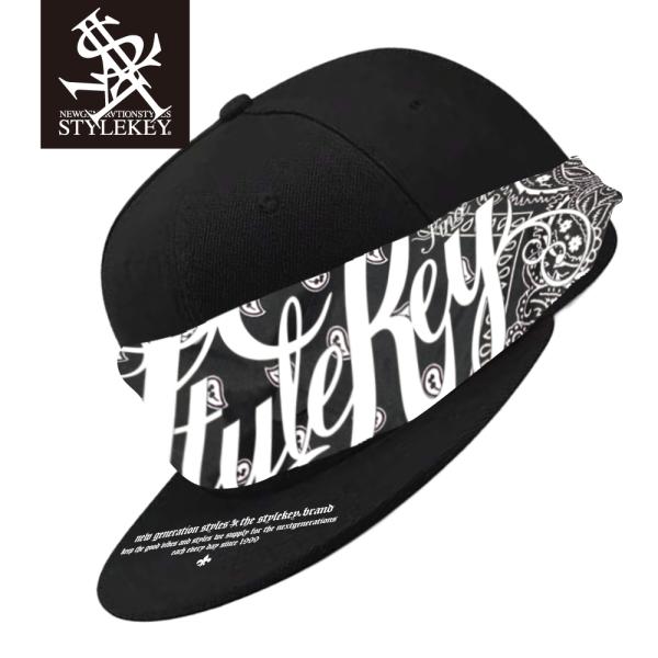 beeden Paisley Bandana Cap キャップ バンダナ y2k StyleKey（スタイルキー） バンダナキャップ SCRIPT PAISLEY BANDANA