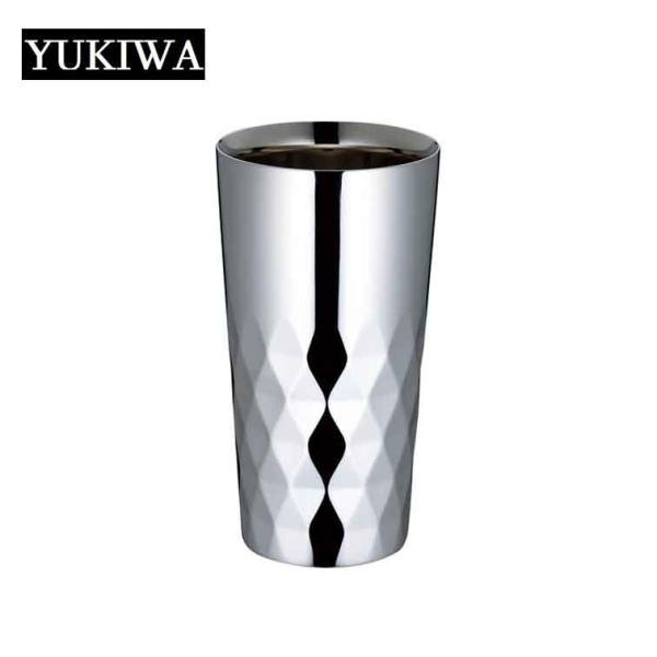 YUKIWA タンブラー メイドイン燕の逸品 コリンズ /ステラ 400ml 11000490（ 燕三条 日本製 純銅 タンブラー ステンレス 冷酒