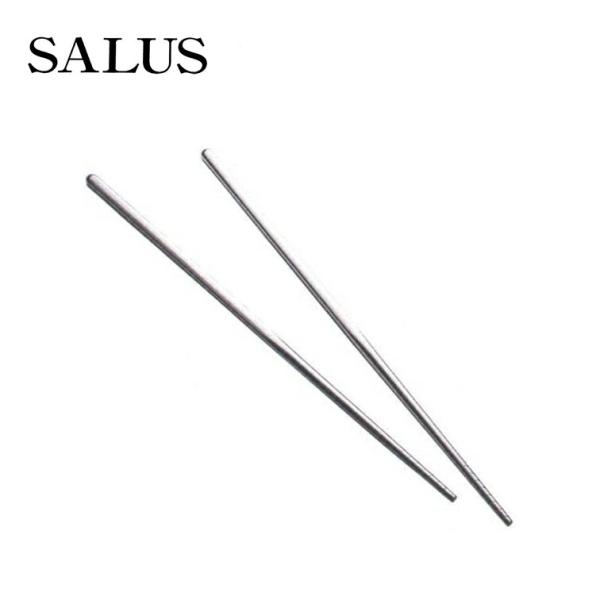 ステンレス箸 23ｃｍ SALUS （ 中空構造 軽量 サビにくい さびにくい 掴みやすい お箸 菜ばし 菜箸 ）