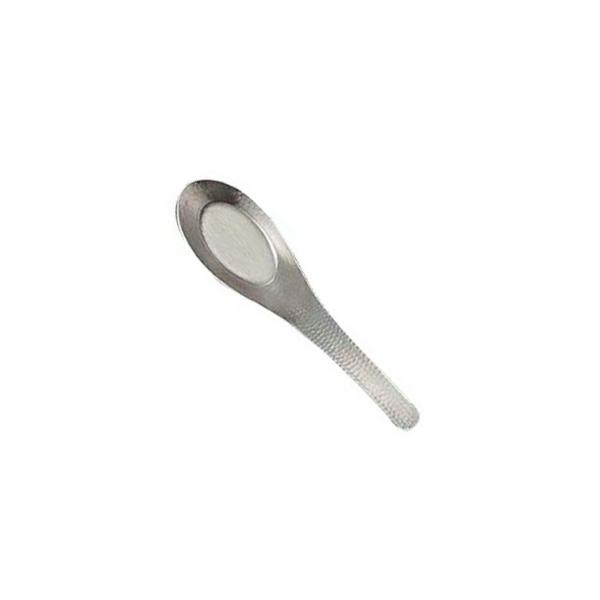 美しい槌目模様 和味 中華レンゲスプーン  小 （  中華レンゲスプーン 燕三条 ステンレス 槌目 プレゼント カトラリー シンプル