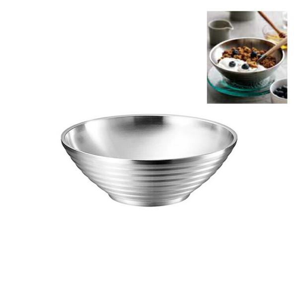 2重構造で温度をキープ DONBLI（ドンブリ）ボウル 18cm ( プレゼント