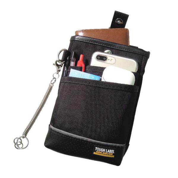 ベルトポーチ スマホポーチ メンズ 薄型 ウエストポーチ ポーチ ベルト