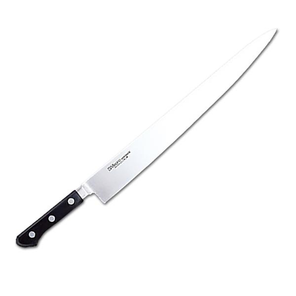ミソノ モリブデン鋼 筋引包丁刃渡り360mm No.525 ミソノ刃物 ミソノ刃物 ミソノ 包丁 モリブデン鋼 筋引 360mm 日本製 NO.525