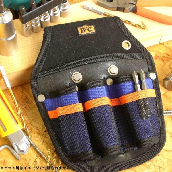電気工事腰道具と工具 BEST TOOL 工具差し ナイロンペンチケース 3PC BO-03 電気