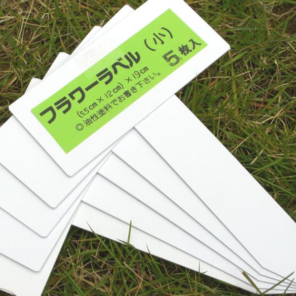フラワーラベル FG T型フラワーラベル5枚入 小 No012897 ラベル ネームプレート ネームラベル ネーム 名前