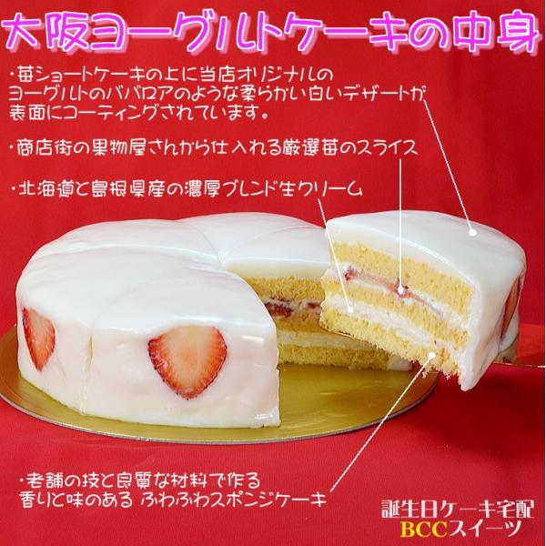 誕生日ケーキ バースデーケーキプレート ＤＸデコ 大阪ヨーグルト 