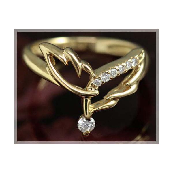 sL[O w 18k _Ch 0.12ct fB[X O w Vg̉H K18CG[S[h K18YG 313Ή 4a