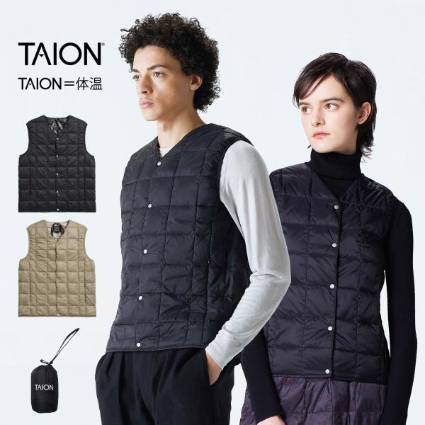TAION（タイオン） [C] 【クーポン利用で10%OFF】 ダウン ダウンベスト