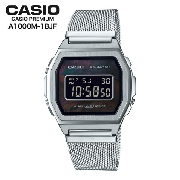 【未使用級】カシオ スタンダードプレミアム　 腕時計 A1000M-1BJF スタンダード（CASIO） CASIO A1000M-1BJF PREMIUMシリーズ カシオ