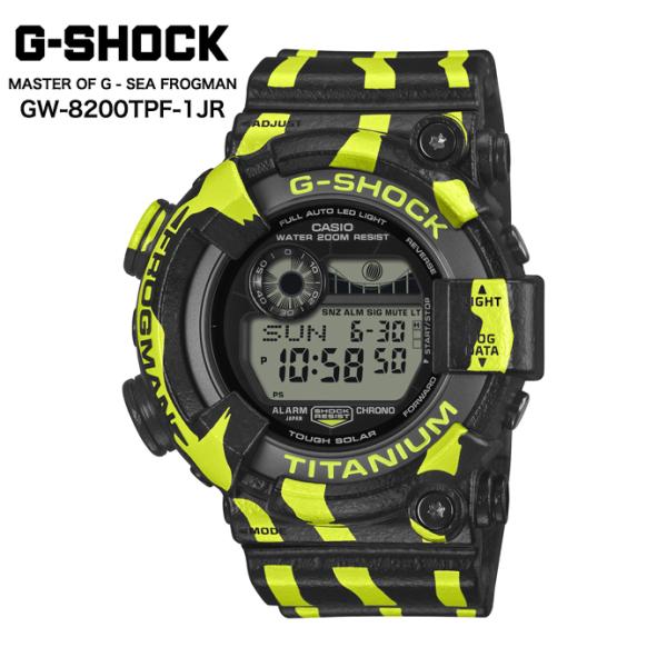 G-SHOCK GW-8200TPF-1JR MASTER OF G FROGMAN ミスジヤドクガエル G