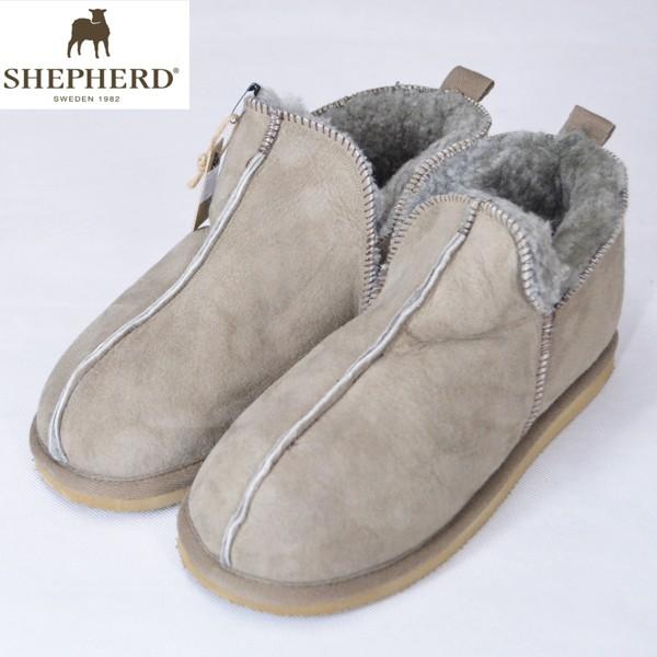 Shepherd シェパード シープスキンムートンシューズ Anton ムートンブーツ Sheep Skin Shoes Stone グレー メンズ Shepherd Anton Stone B E Shop 通販 Yahoo ショッピング