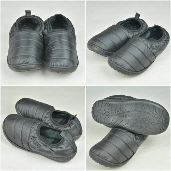 Subu スブ Packble パッカブル 冬用シューズ モックシューズ 卓抜 メンズ モックサンダル ダウンシューズ 折り畳みスリッパ 正規品 19年モデル