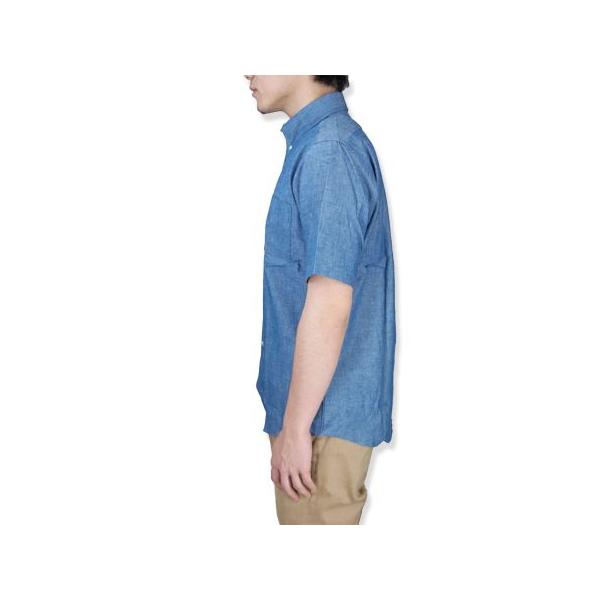 The Baggy バギー ボタンダウン シャンブレーシャツ ブルー ボタンダウン 半袖シャツ メンズ S S Shirts Blue Buyee Buyee Japanese Proxy Service Buy From Japan Bot Online