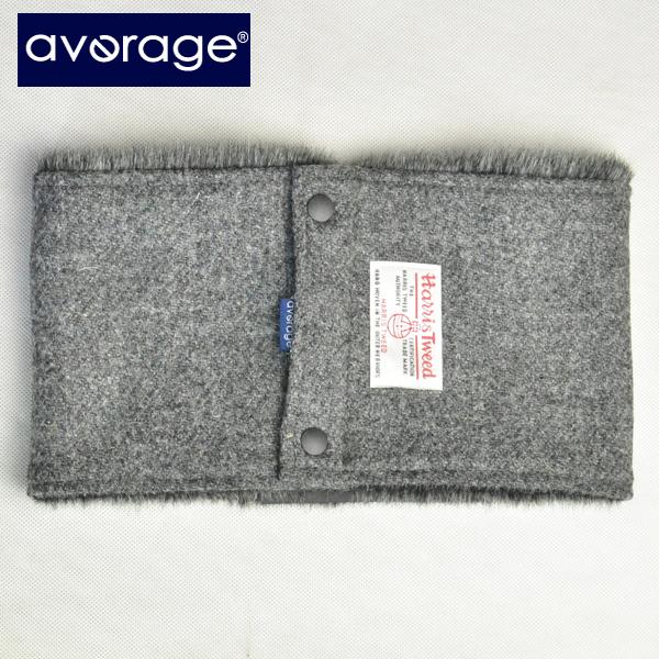 average アベレージ ネックウォーマー ネックゲイター HARRIS TWEED