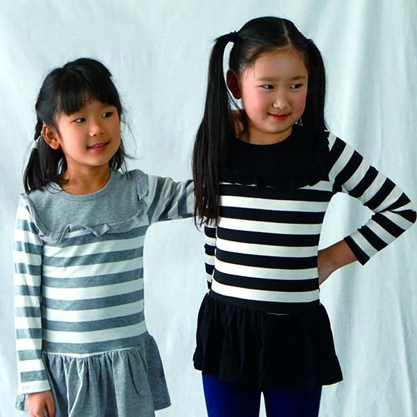 ワンピース キッズ 子供服 長袖 トップス トレーナーフリル 白黒グレー春 秋 冬 しっかり生地 スカート 女の子 Buyee Buyee Japanese Proxy Service Buy From Japan Bot Online