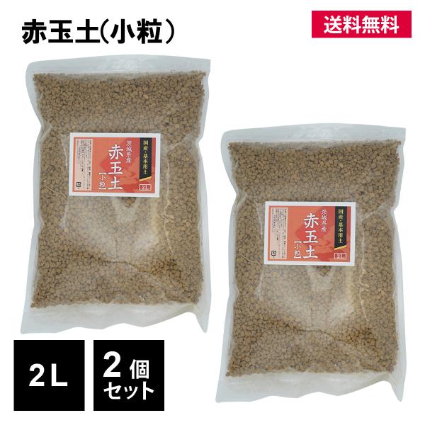 箱満杯❤規格外バラ詰❤小粒中粒ゆうべに2k✖️2箱 送料込6400→6150 送料無料】 準硬質赤玉土 18L 2袋（36L) 中粒 プロも使う型崩れ