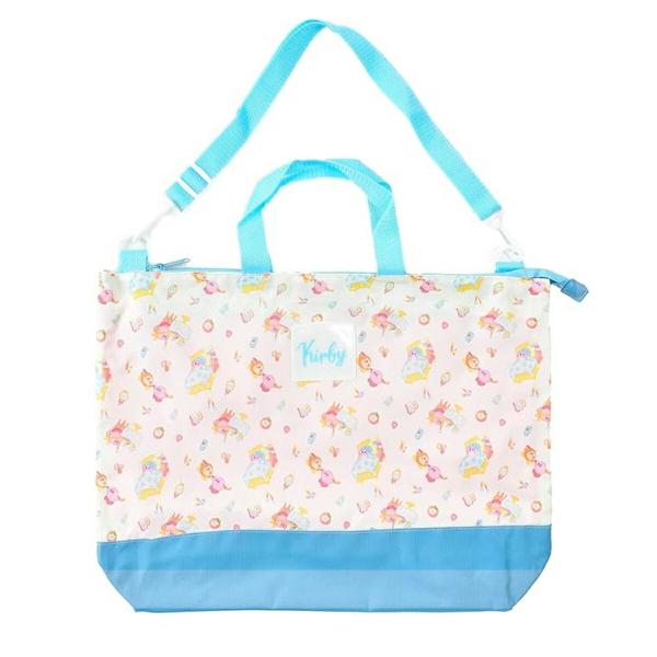 説明 ◎かわいくて便利◎星のカービィの2Wayトートバッグ！手提げと肩掛けの両方で使えるから通学や習い事にもぴったり。大容量で使いやすく、入園・入学準備におすすめのアイテムです。【ポイント】・手提げ＆ショルダーの2Way仕様・大きめサイズで...