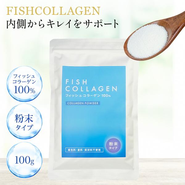 賞味期限2026年3月31日】特別価格 フィッシュコラーゲン 100g ペプチド