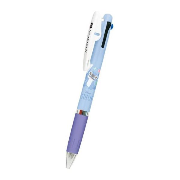 スティッチ　廃盤　多色ボールペン ジェットストリーム 3色ボールペン ディズニー スティッチ 0.5mm 赤 青