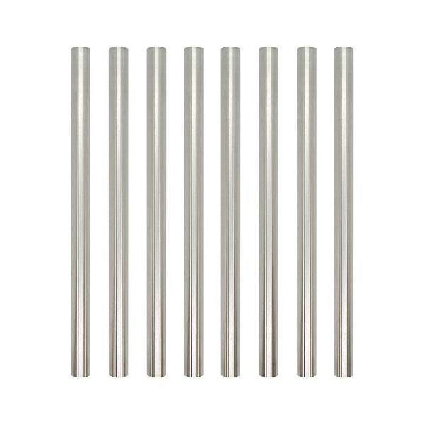 日本製の使いやすいステンレスの太いストロー8本セットです。人気のタピオカドリンクを飲むときの必須アイテム。洗って繰り返し使えて、樹脂製よりも断然清潔さを保てます。 タピオカはもちろん、スムージー用にもおすすめです。食品検査実施済みの商品です...