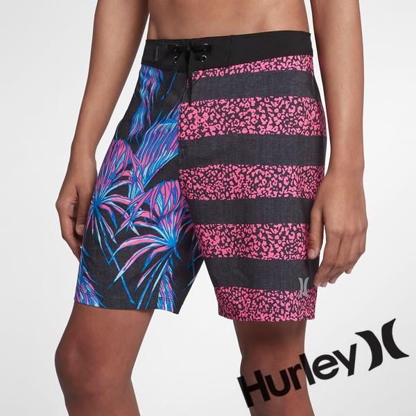 Hurley ハーレー サーフパンツ メンズ 水着 海パン 花柄 パープル