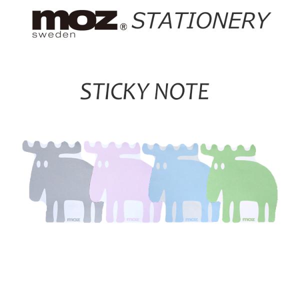 moz モズ 付箋 おしゃれ キャラクター シンプル かわいい 文具 文房具 メモ