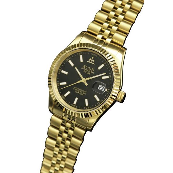 ELGIN エルジン クォーツ 腕時計 FK1422G-B : fk1422g-b : びっくり