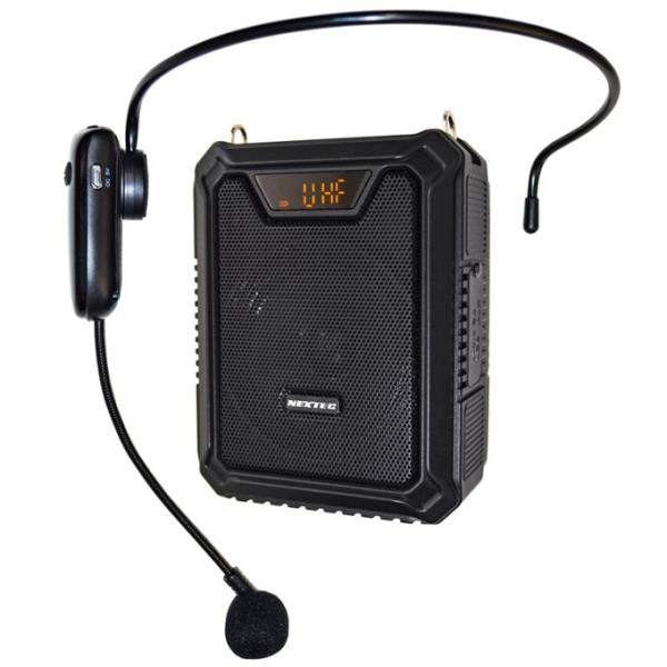 ワイヤレス・ヘッドセットからの声を大きく伝えられるので、より移動の自由度が高くなりました。お手軽に設置・または身に付けて移動できる小型拡声器がお役に立ちます。付属する二股のUSB Type-Cコードにより、本体とマイクが同時に充電ができるよ...