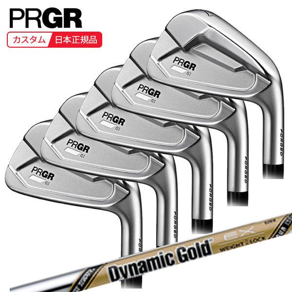mまんぼうPRGR 01アイアン2023年 Dynamic Gold プロギア 2023 01 アイアン PRGR 23 01 IRON 5本組 Dynamic Gold