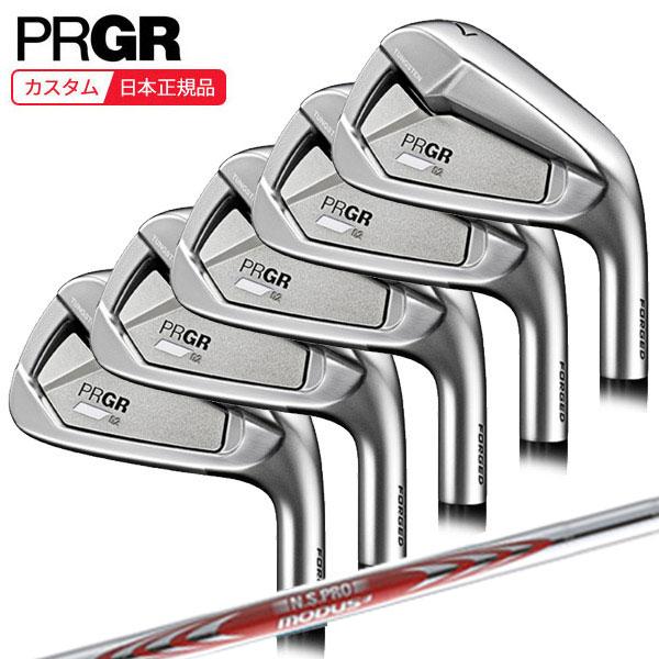 プロギア02アイアン Modus 120 S 6本セット（5-P） PRGR IRONs】02 アイアン〔#6-PW 5本セット カーボン〕〔2023年
