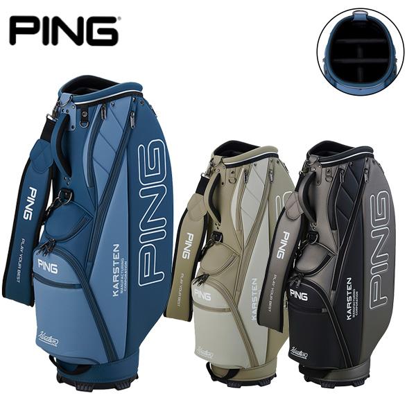 ピンゴルフ(PING) バイカラー キャディバッグ(9型 3.3kg) CB-U2604 メンズ レディース 2026年秋冬