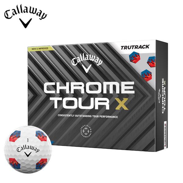 キャロウェイCHROME TOUR X TRUTRACK ゴルフボール7スリーブ キャロウェイ クロムツアーX トゥルートラック ゴルフボール